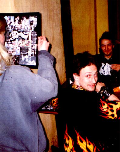 Stelle - making records of BackSeats - Halle @ Kellnerstr.E.V. 04.01.2oo1